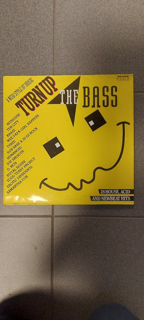 TURNUP THE BASS 2XLP, Cd's en Dvd's, Vinyl | Dance en House, LP, House, Verzenden, Inclusief binnenhoes