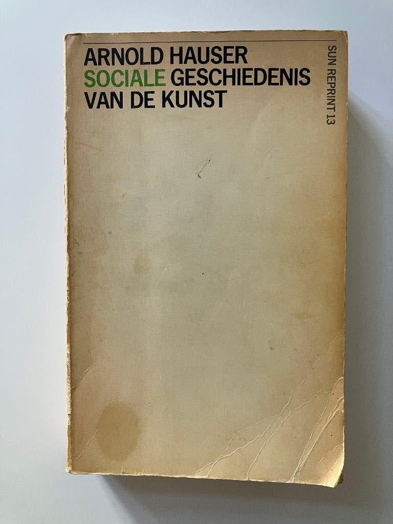 Arnold Hauser - Sociale geschiedenis van de kunst, Boeken, Kunst en Cultuur | Beeldend, Ophalen