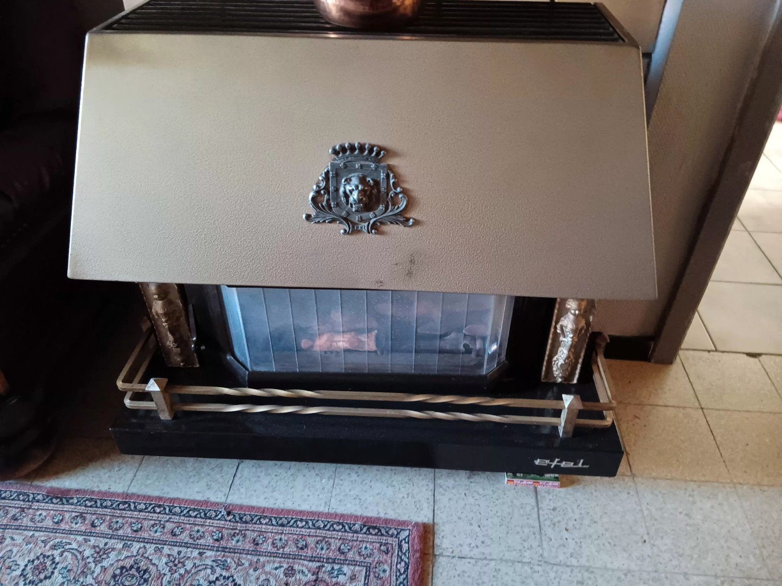 gaskachel, Ophalen, Gebruikt, Vrijstaande haard, Gashaard