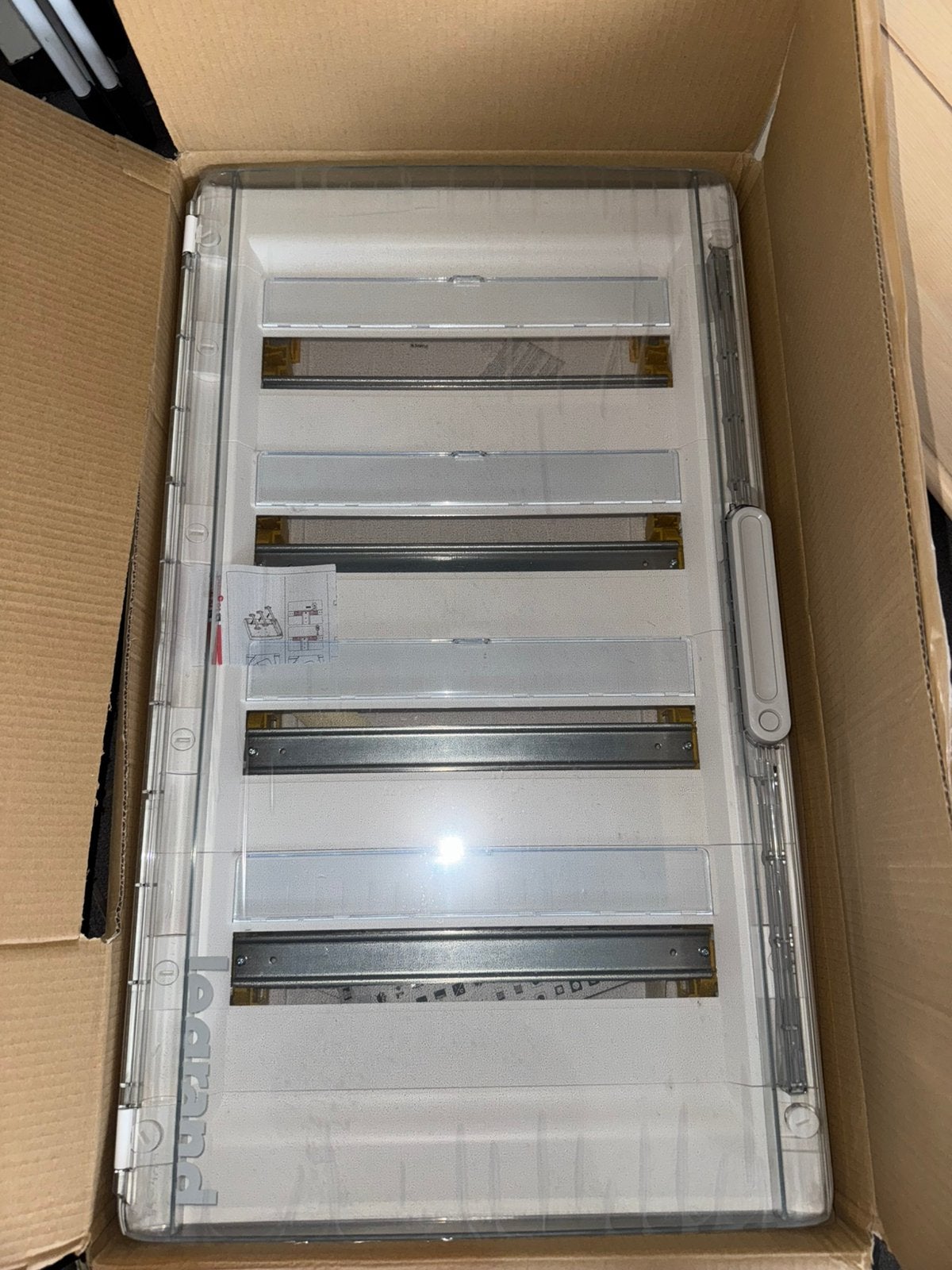 Legrand XL³ 125 opbouwverdeelkast met transparante deur., Ophalen, Nieuw