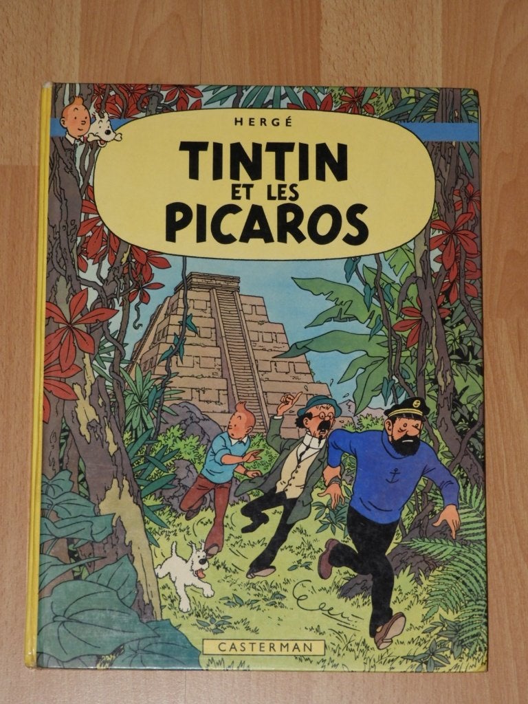 Tintin et les Picaros - EO C1/1976, Eén stripboek, Ophalen of Verzenden, Gelezen, Hergé