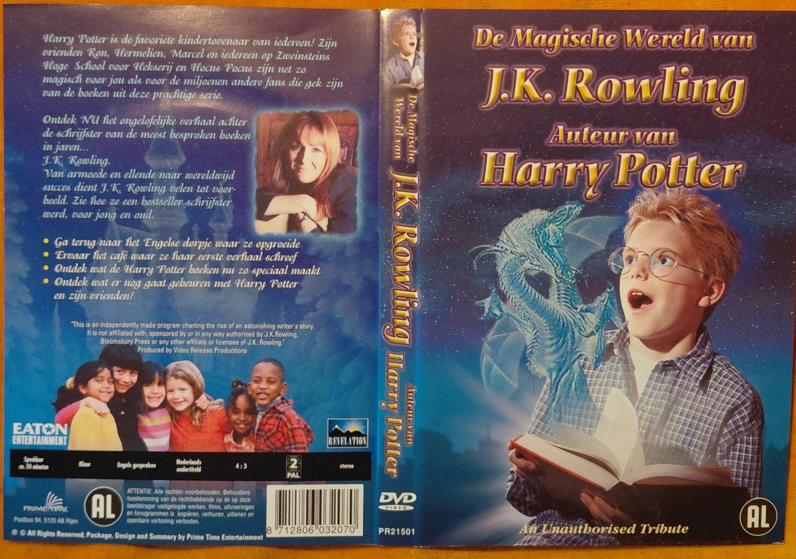 De Magische Wereld van J.K.Rowling - Auteur van Harry Potter, Cd's en Dvd's, Alle leeftijden, Nederlands, Overige genres, Ophalen of Verzenden