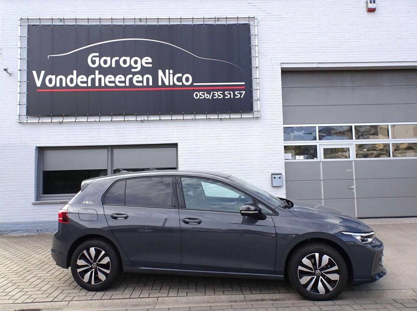 Volkswagen Golf VIII 1.5TSi 5d. Goal Verlicht logo VW,VIRTUA, Auto's, Volkswagen, Zwart, 4 cilinders, 116 pk, 124 g/km