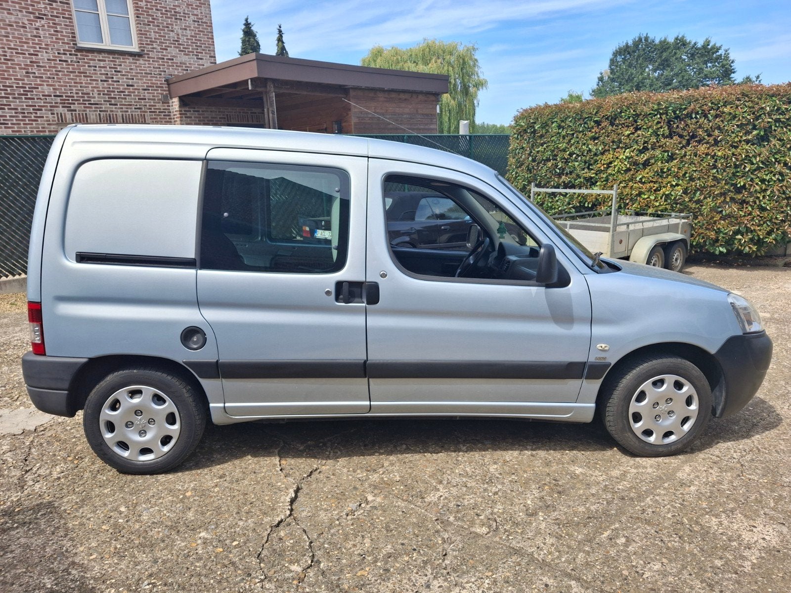Peugeot partner 1.6hdi, Autos, Argent ou Gris, Achat, Boîte manuelle, Diesel