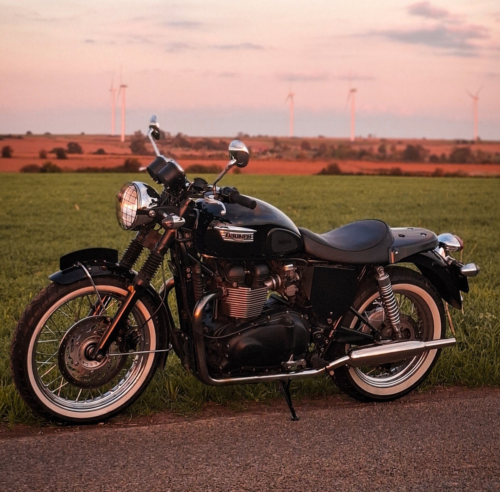 Triumph Bonneville T100 unique, 2 cilinders, Motorrijbewijs A, Gebruikt, Particulier