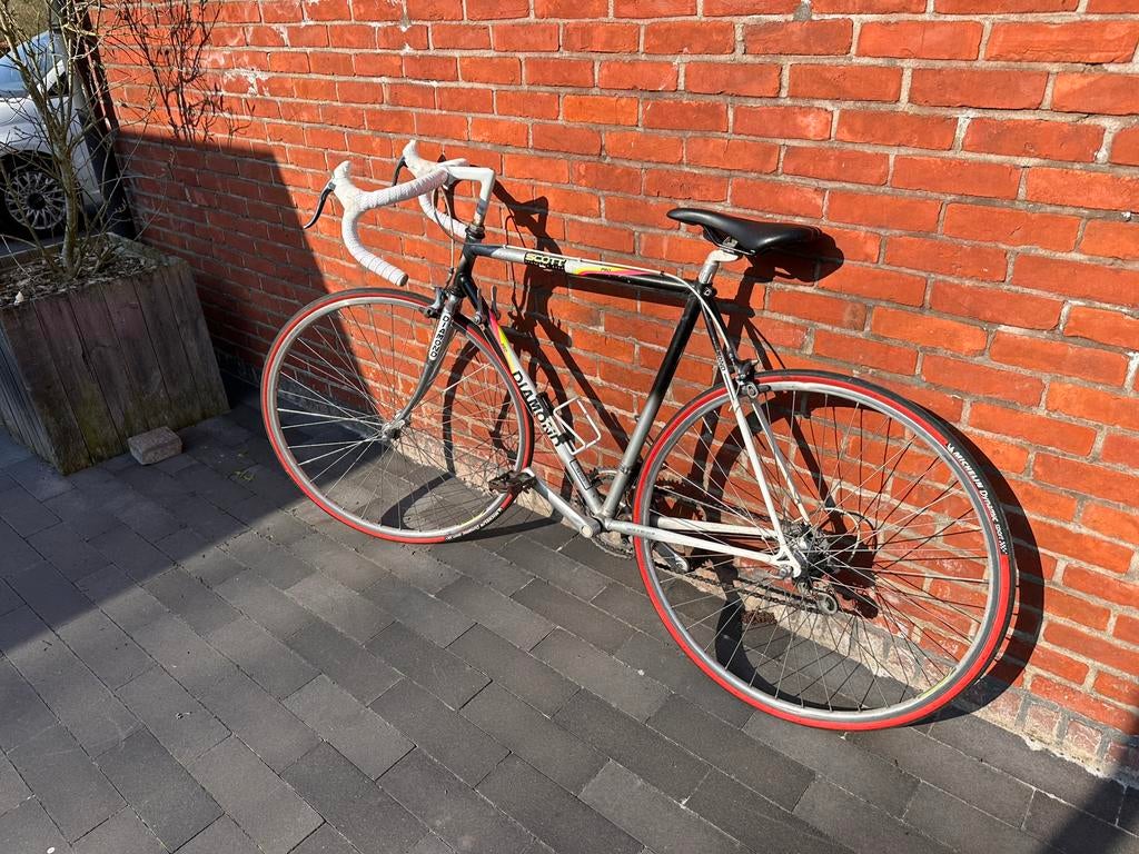 Retro koersfiets, Diamond - Belgisch merk, Ophalen, Zo goed als nieuw