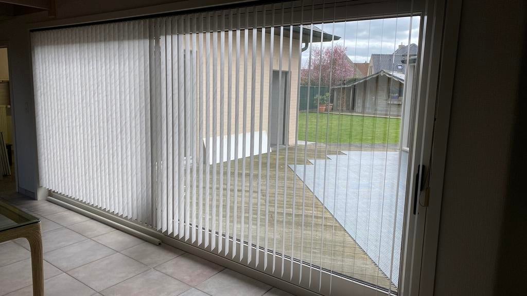 61 Lamellen plastiek Winsol, Crème, 200 cm ou plus, Utilisé, 150 à 200 cm