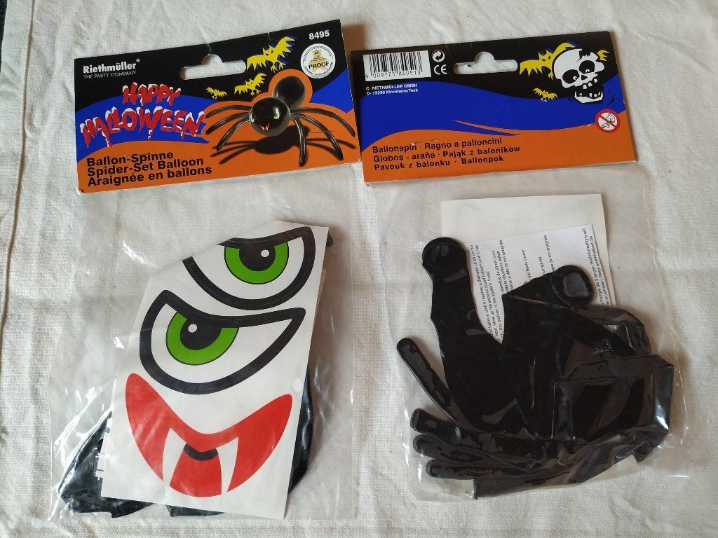halloween decoratie balonnen nieuw, Ophalen of Verzenden, Nieuw, Feestartikel