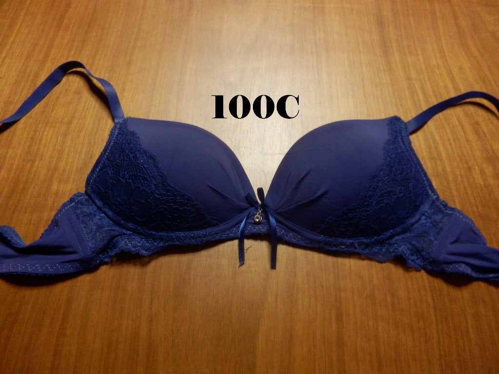 (149) - soutien gorge femme t.100c bleu - FNNISS -, FNNISS, Ophalen of Verzenden, Blauw, BH