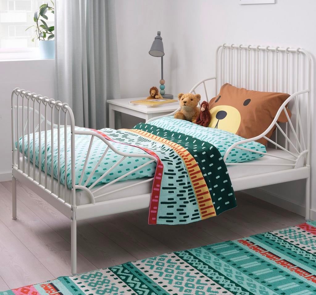 Meegroeibed + matras ikea, Kinderen en Baby's, Ophalen, Zo goed als nieuw, Matras