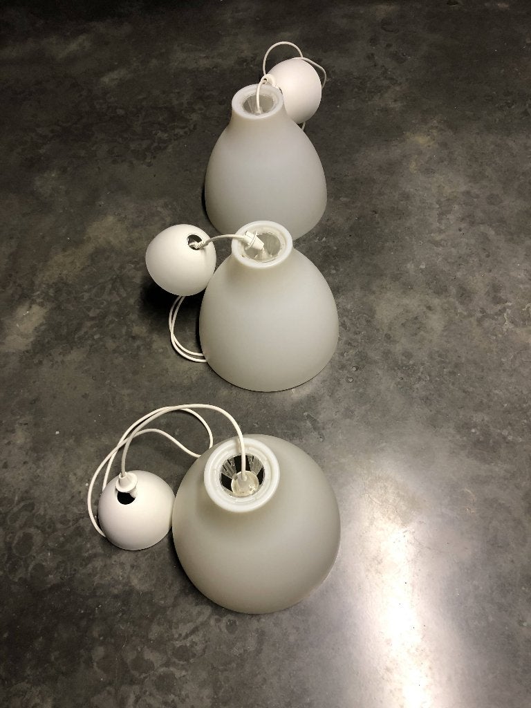 lampekappen, Huis en Inrichting, Lampen | Lampenkappen, Ophalen, 25 tot 50 cm, Wit, Zo goed als nieuw