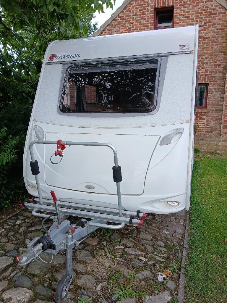 Caravan Sterckeman Starlet 370CE, Caravans en Kamperen, Caravans, Standaardzit, Sterckeman, Luifel, Particulier