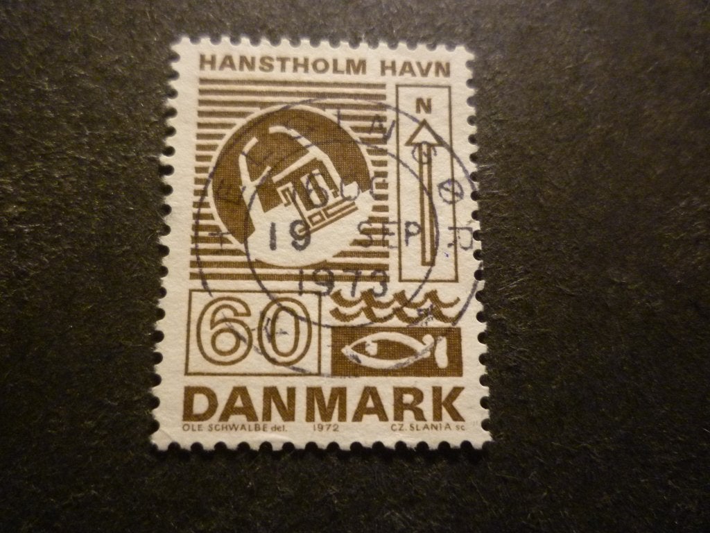 Denemarken/Danemark 1972 Mi 533(o) Gestempeld/Oblitéré, Timbres & Monnaies, Timbres | Europe | Scandinavie, Envoi, Danemark, Affranchi