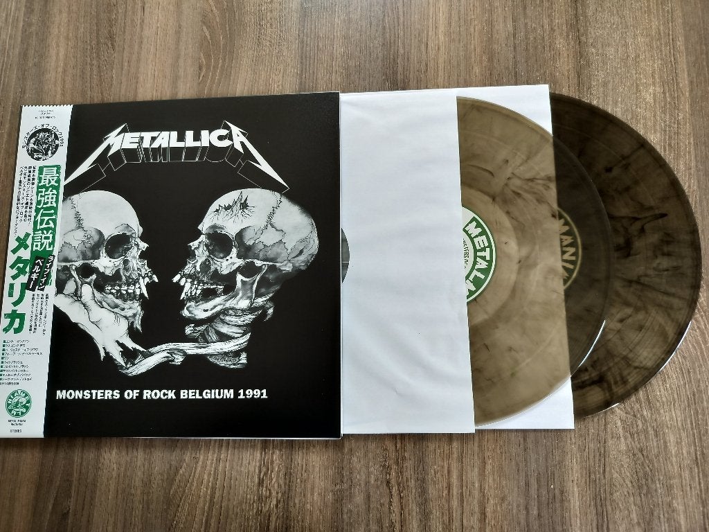 METALLICA - MONSTERS OF ROCK BELGIUM  '91 - 2 LP, CD & DVD, Vinyles | Hardrock & Metal, Double LP, Enlèvement ou Envoi, Rock, LP