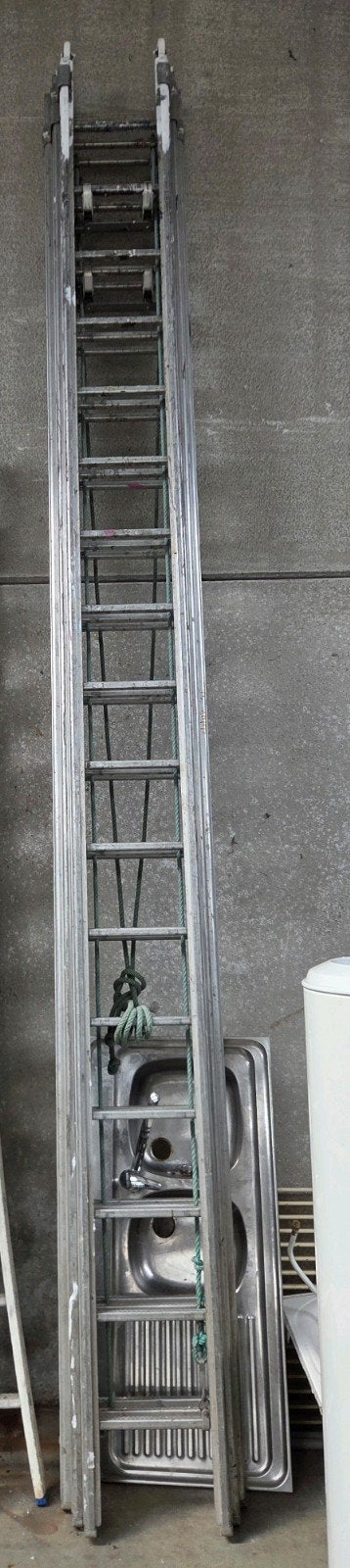 échelle à corde 3 plans 12M, Bricolage & Construction, Échelles & Escaliers, Enlèvement, Échelle