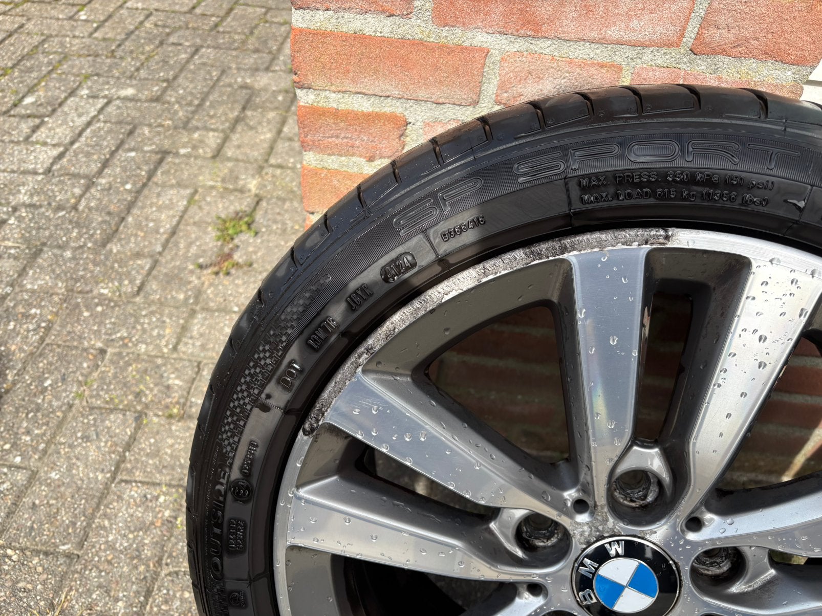 BMW velgensetje 17 inch met banden, Auto-onderdelen, Banden en Velgen, 17 inch, Ophalen of Verzenden, Band(en), Personenwagen