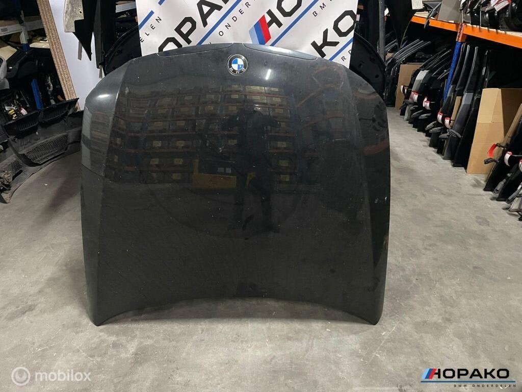 Motorkap zwart sapphire black metallic 475 - BMW E90 E91, Auto-onderdelen, Gebruikt, Einsteinlaan 5 rijswijk, Bmw, Ophalen of Verzenden