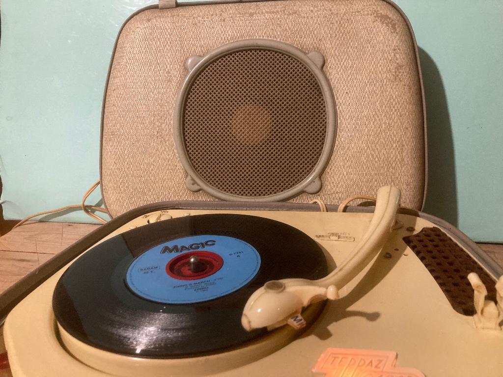 tourne disque, Ophalen