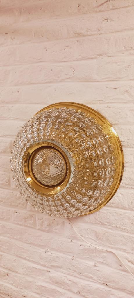 VINTAGE PLAFONDLAMP/WANDLAMP, Antiek en Kunst, Ophalen