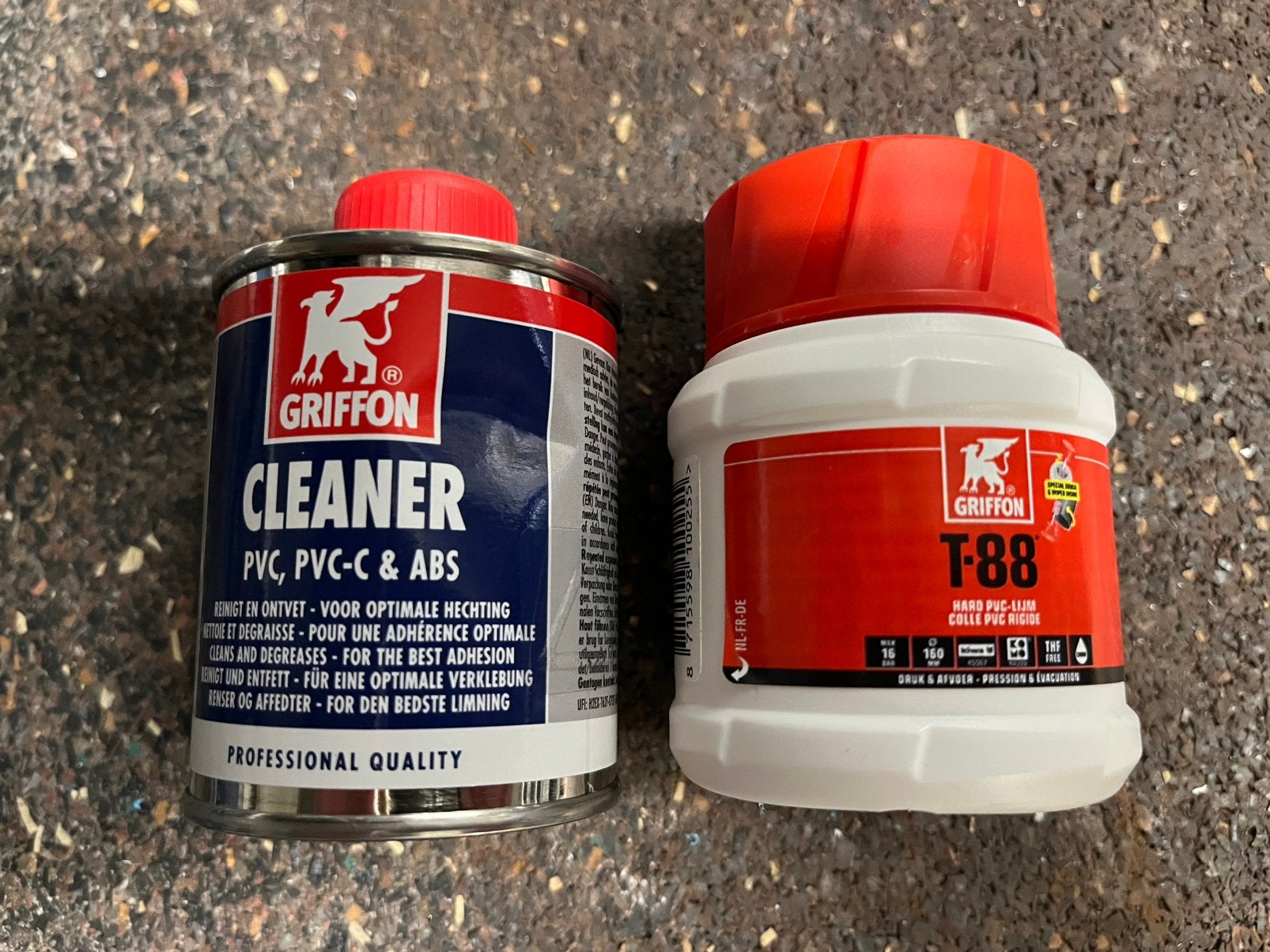 Griffon pvc lijm en cleaner (ongeopend), Ophalen of Verzenden, Nieuw