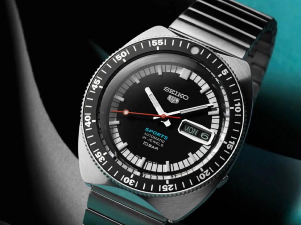 Seiko 5 sports limited edition, Ophalen, Staal, Polshorloge, Nieuw