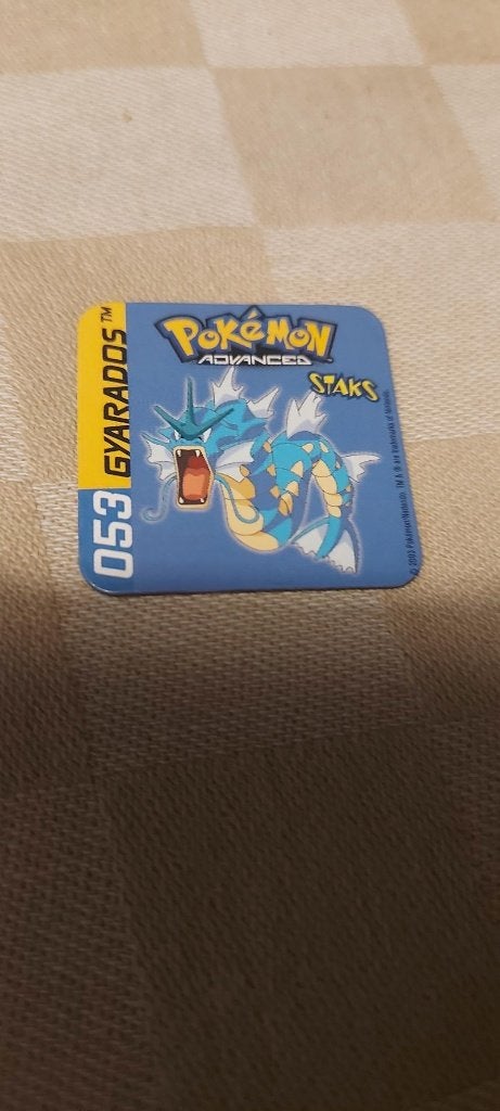 jouet magnétique Pokemon Panini Staks Gyarados de 2003, Collections, Jouets, Neuf, Enlèvement ou Envoi