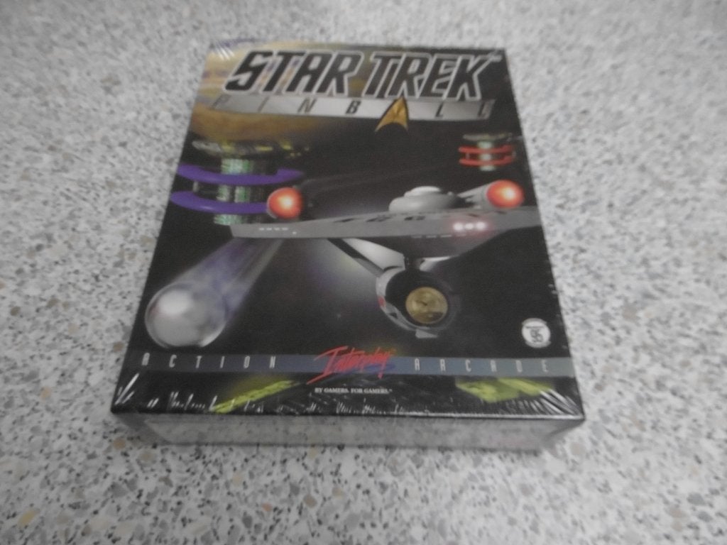 STAR TREK FLIPPERKAST CD-ROM GROTE DOOS 1998, 1 speler, Ophalen, Zo goed als nieuw, Eén computer