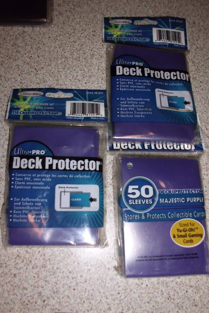 SLEEVES voor YU GI OH KAARTEN - ULTRA PRO - 8 VR 10 €, Hobby en Vrije tijd, Verzamelkaartspellen | Yu-gi-Oh!, Ophalen of Verzenden