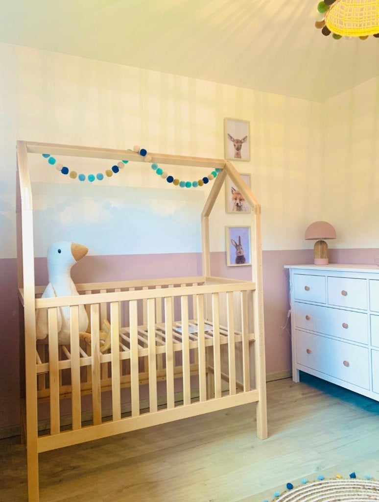 Babybed Bopita met Aerosleep matras en beschermer, Kinderen en Baby's, Ophalen, Gebruikt, Ledikant