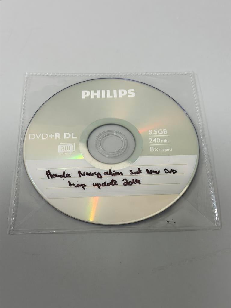 Honda Navigatie DVD Map Update 2019 Sat Nav Disc schijf disk, Ophalen of Verzenden, Zo goed als nieuw