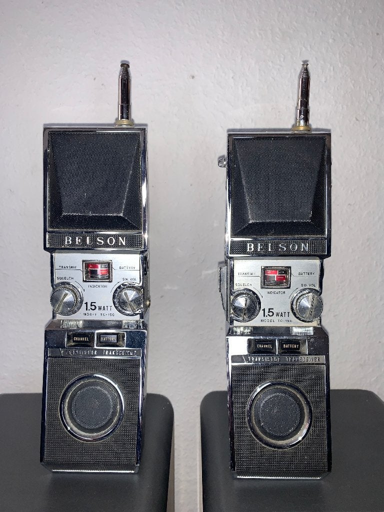 Belson TC-150 walkietalkie, Ophalen, Portofoon of Walkie-talkie