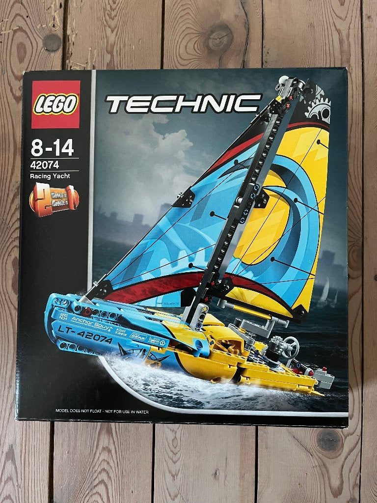 Lego Technic set 42074 zeilboot, Compleet, Lego, Ophalen of Verzenden, Zo goed als nieuw