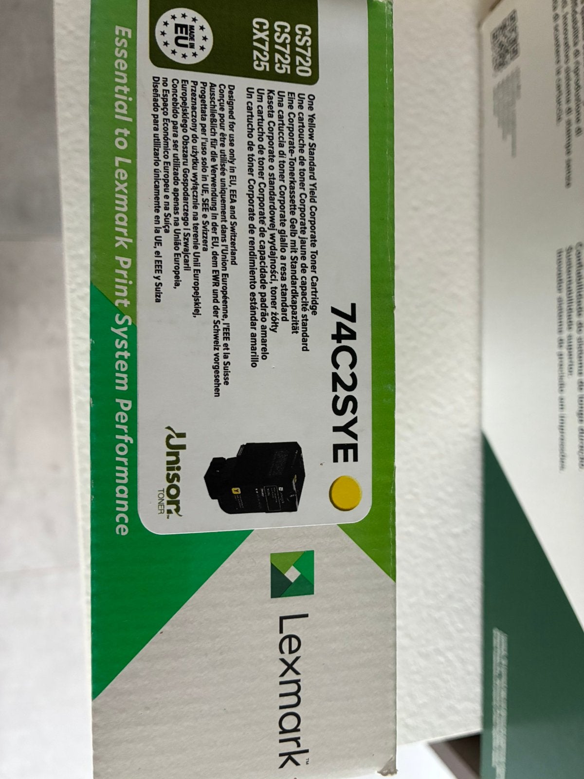 Originele Lexmark toners – verschillende kleuren, Informatique & Logiciels, Enlèvement, Neuf