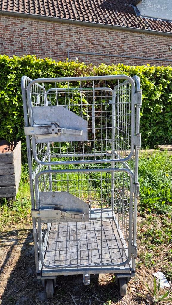 Rolcontainer, Doe-het-zelf en Bouw, Transportwagens, 100 liter of meer, Ophalen