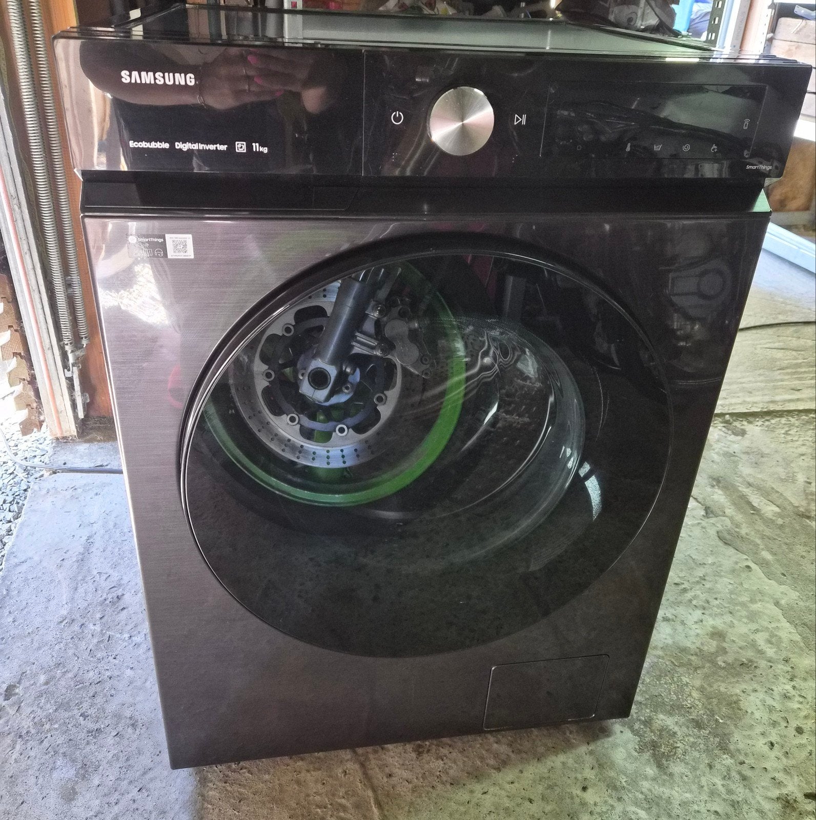 ​Samsung EcoBubble 11kg – Comme neuve (Tambour & cuve neufs), Electroménager, Enlèvement
