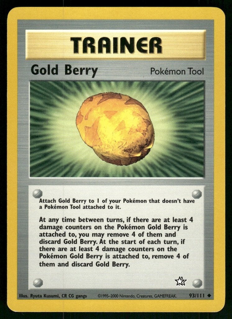 Gold Berry 93/111 - Neo Genesis (NM), Verzenden, Gebruikt