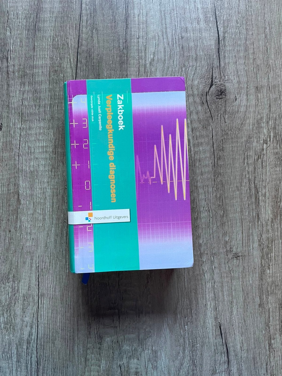 Zakboek Verpleegkundige diagnosen, Boeken, Ophalen of Verzenden, Gelezen, Hoger Onderwijs, Lynda Juall Carpenito