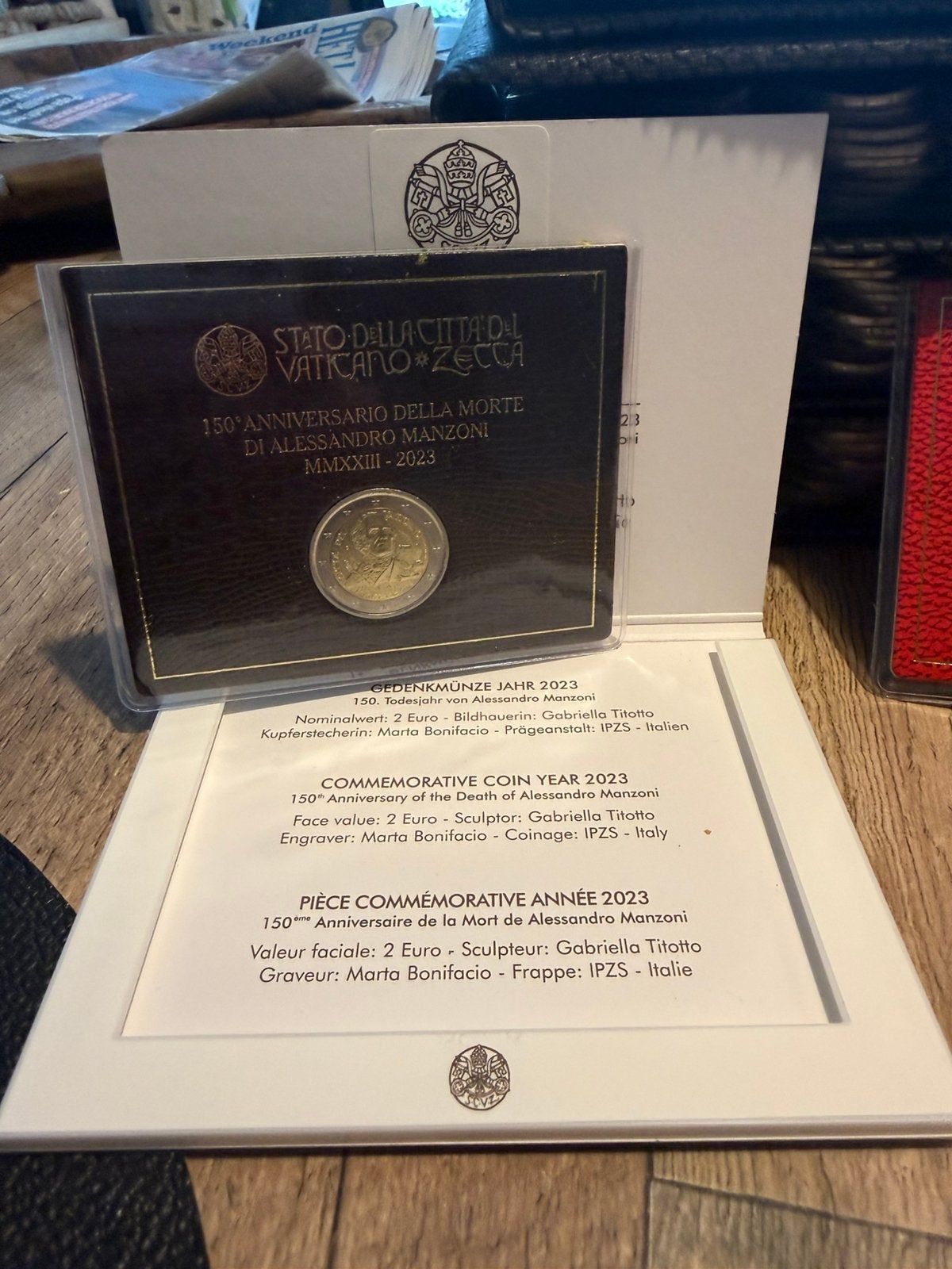 2 euro vaticano 2023, Ophalen of Verzenden, 2 euro