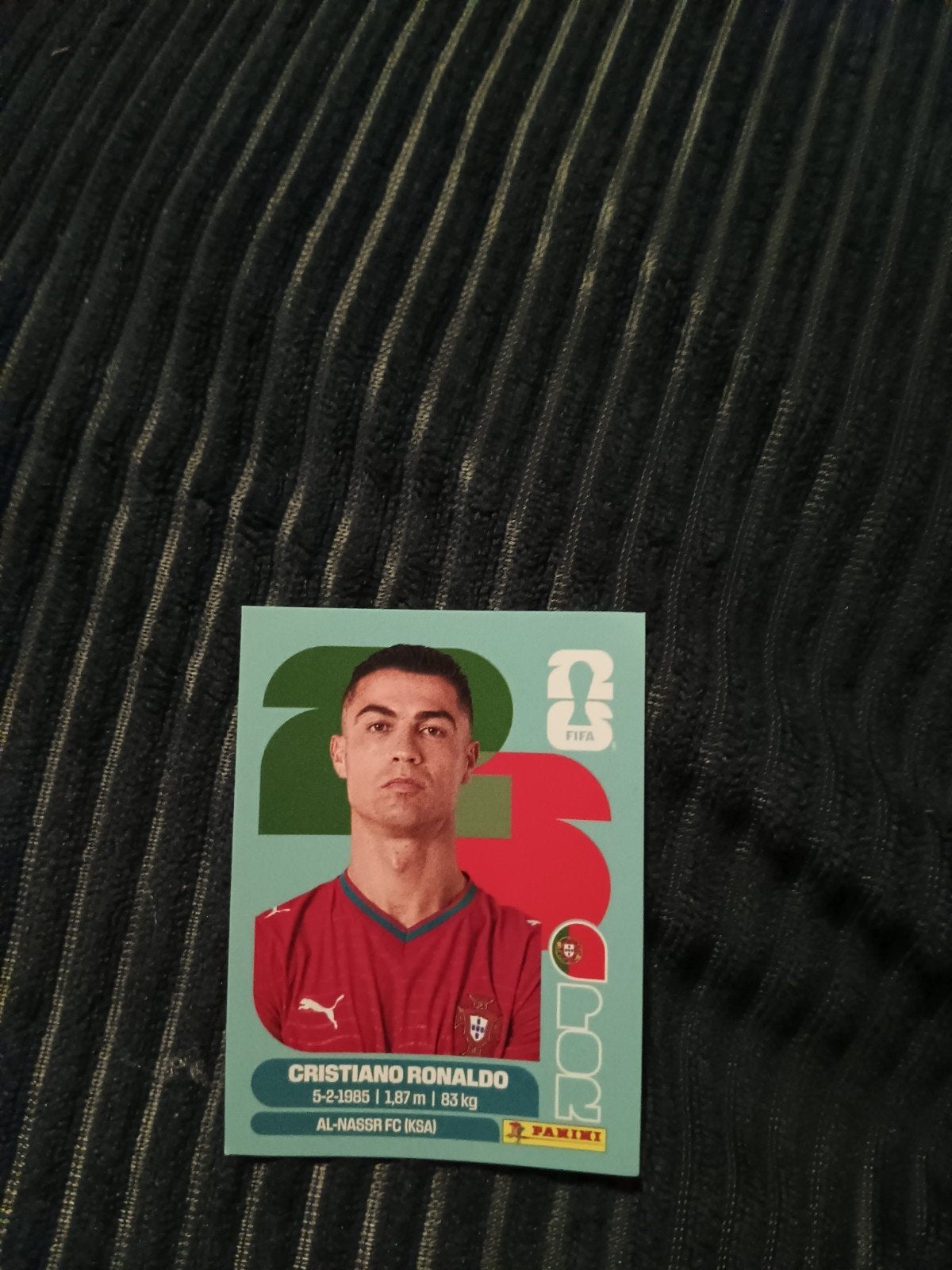 Classic ronaldo sticker WK 2026, Enlèvement ou Envoi, Neuf, Cartes de joueur