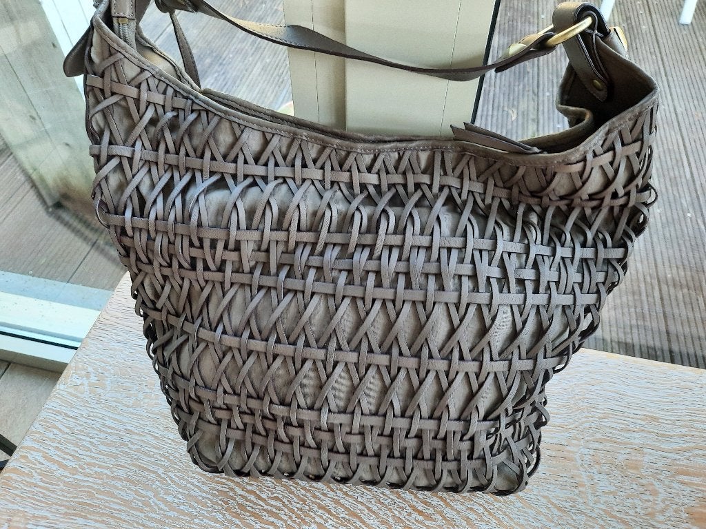 Royale handtas ABRO, Handtassen en Accessoires, Verzenden, Zo goed als nieuw, Bruin, Handtas