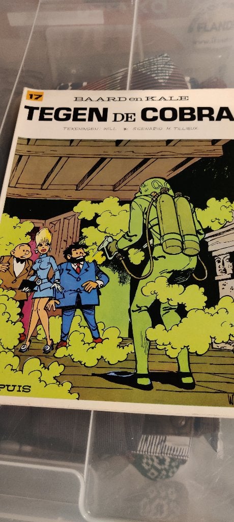 Baard en Kale - 17 - Tegen de Cobra, Une BD, Enlèvement, Utilisé, Will en Tillieux