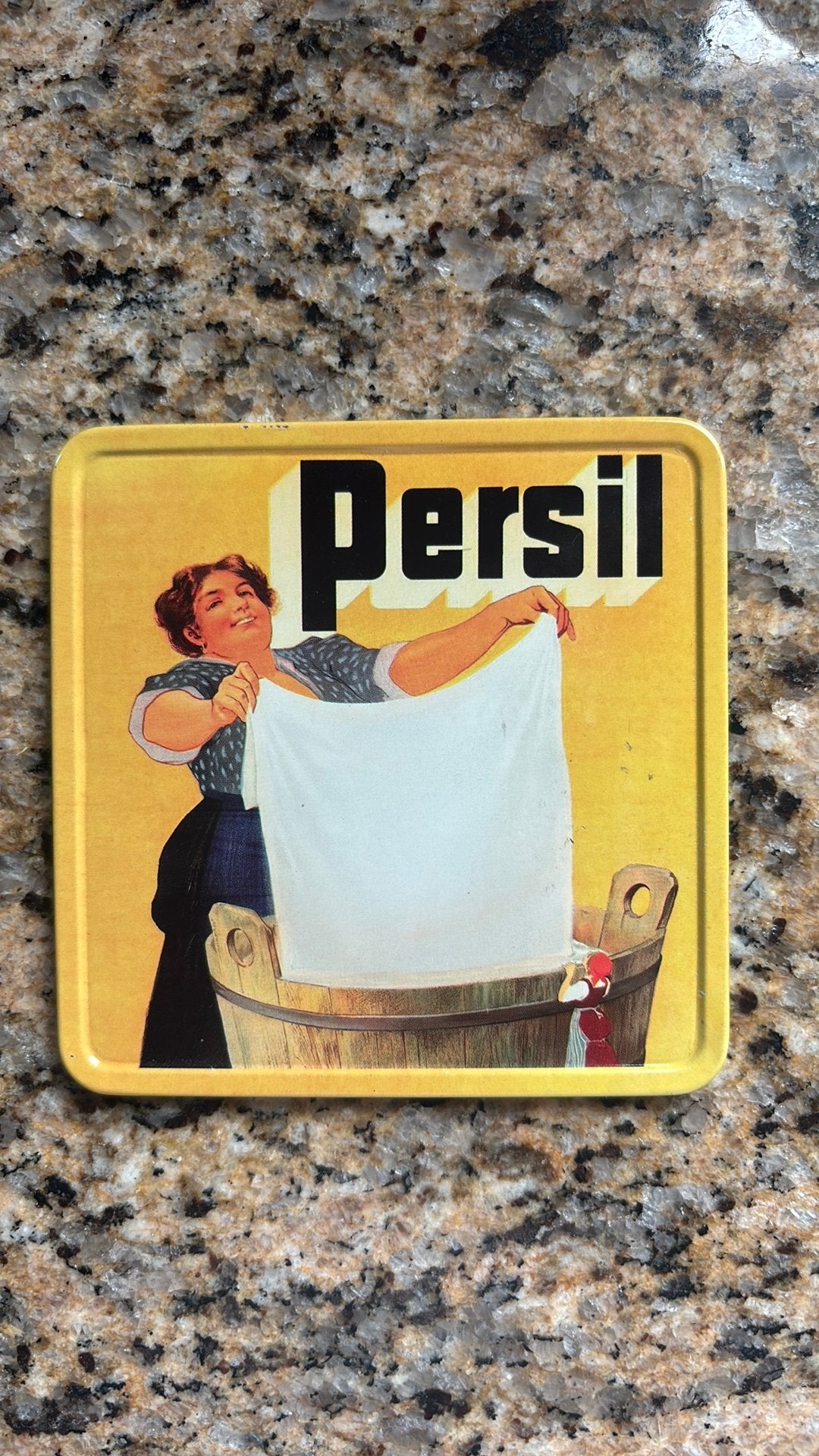 Onderlegger Persil, Ophalen, Zo goed als nieuw