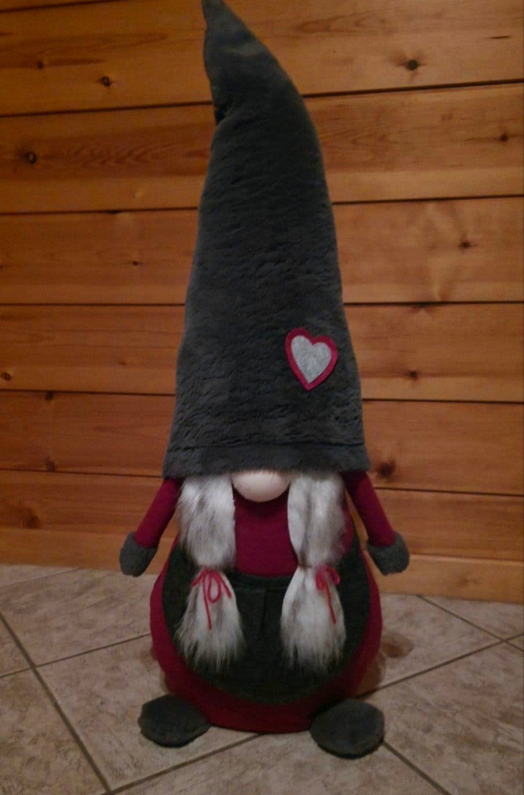 Grote kerst gnoom, Ophalen