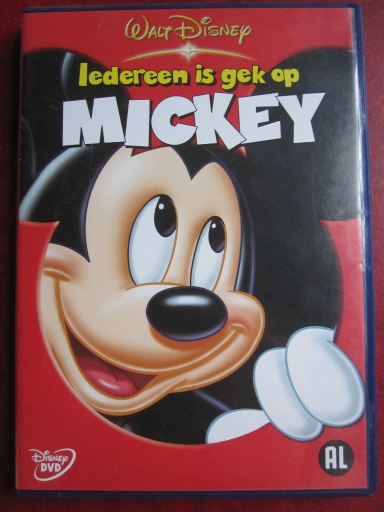 Iedereen is gek op Mickey (1948) DISNEY, Tekenfilm, Ophalen of Verzenden, Zo goed als nieuw, Nederlands