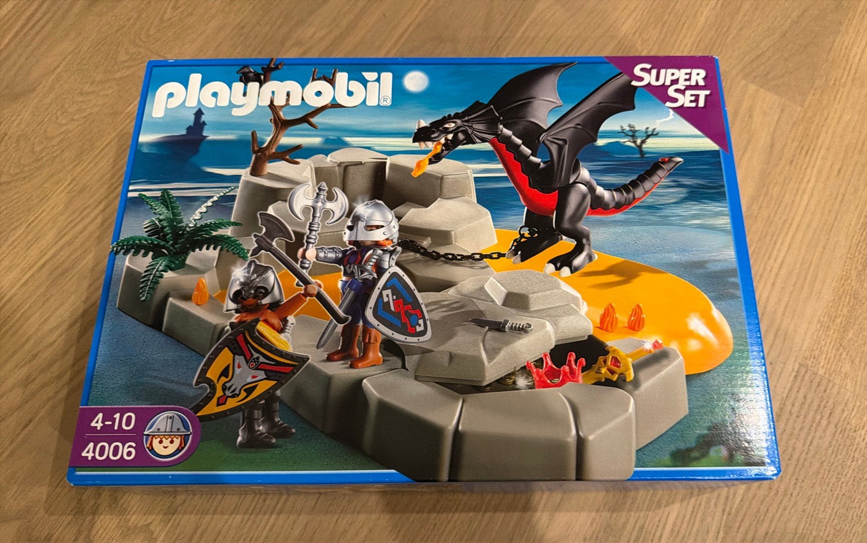 Playmobil 4006 Drakenridders, Ophalen, Zo goed als nieuw