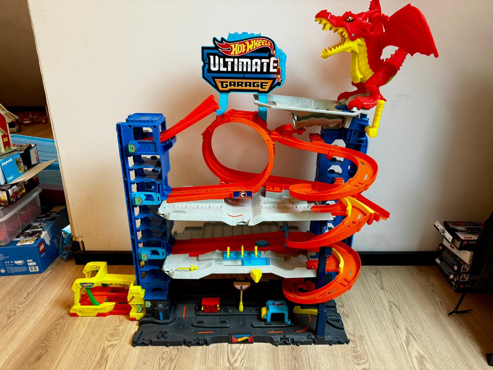 Hot wheels ultimate garage te koop, Ophalen, Zo goed als nieuw, Hot Wheels