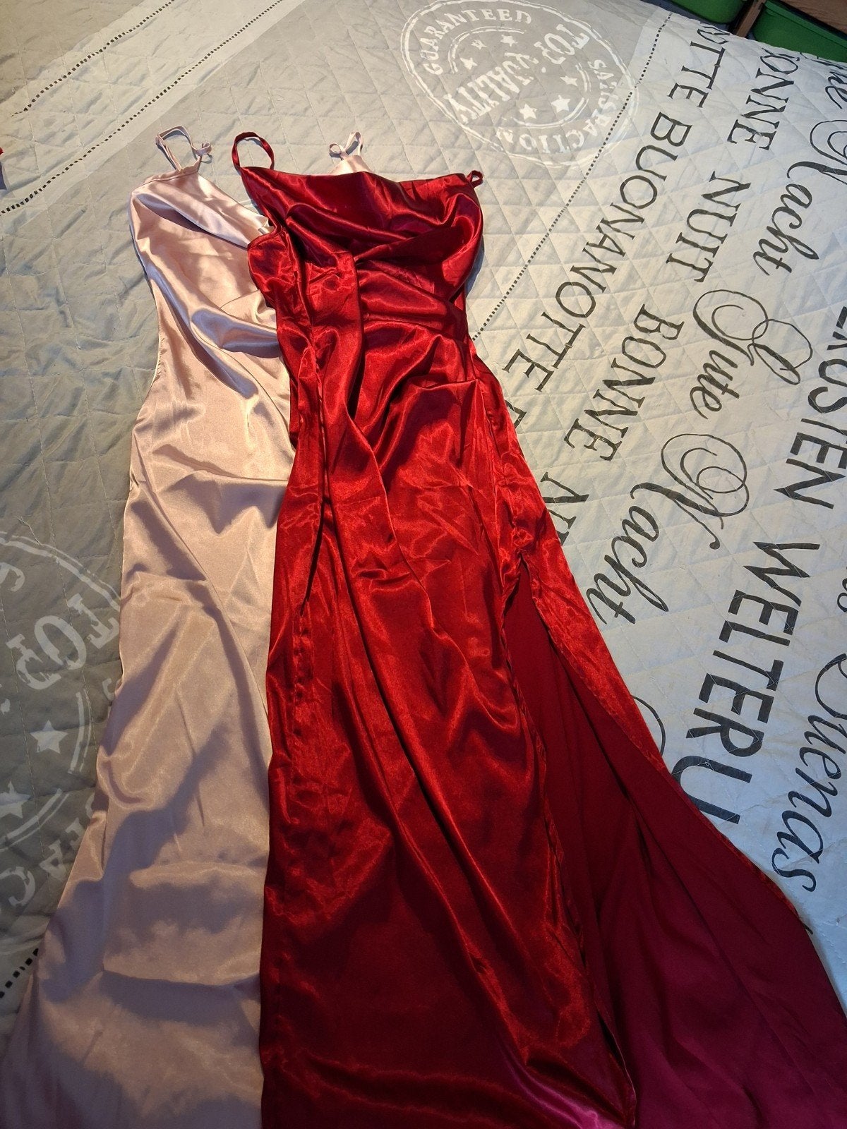 2 lange jurken met split maat S of 36, Kleding | Dames, Gelegenheidskleding, Ophalen of Verzenden, Maat 36 (S)