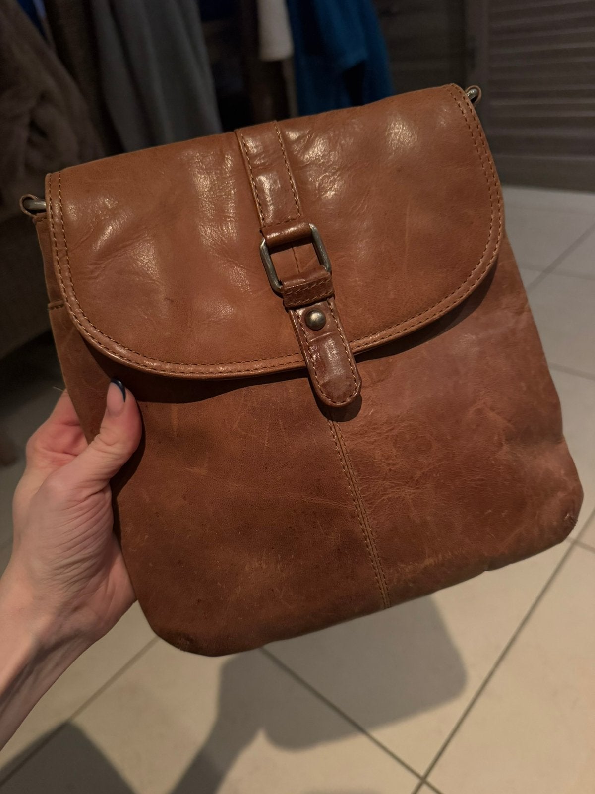 Tas bruin, Enlèvement, Comme neuf, Brun