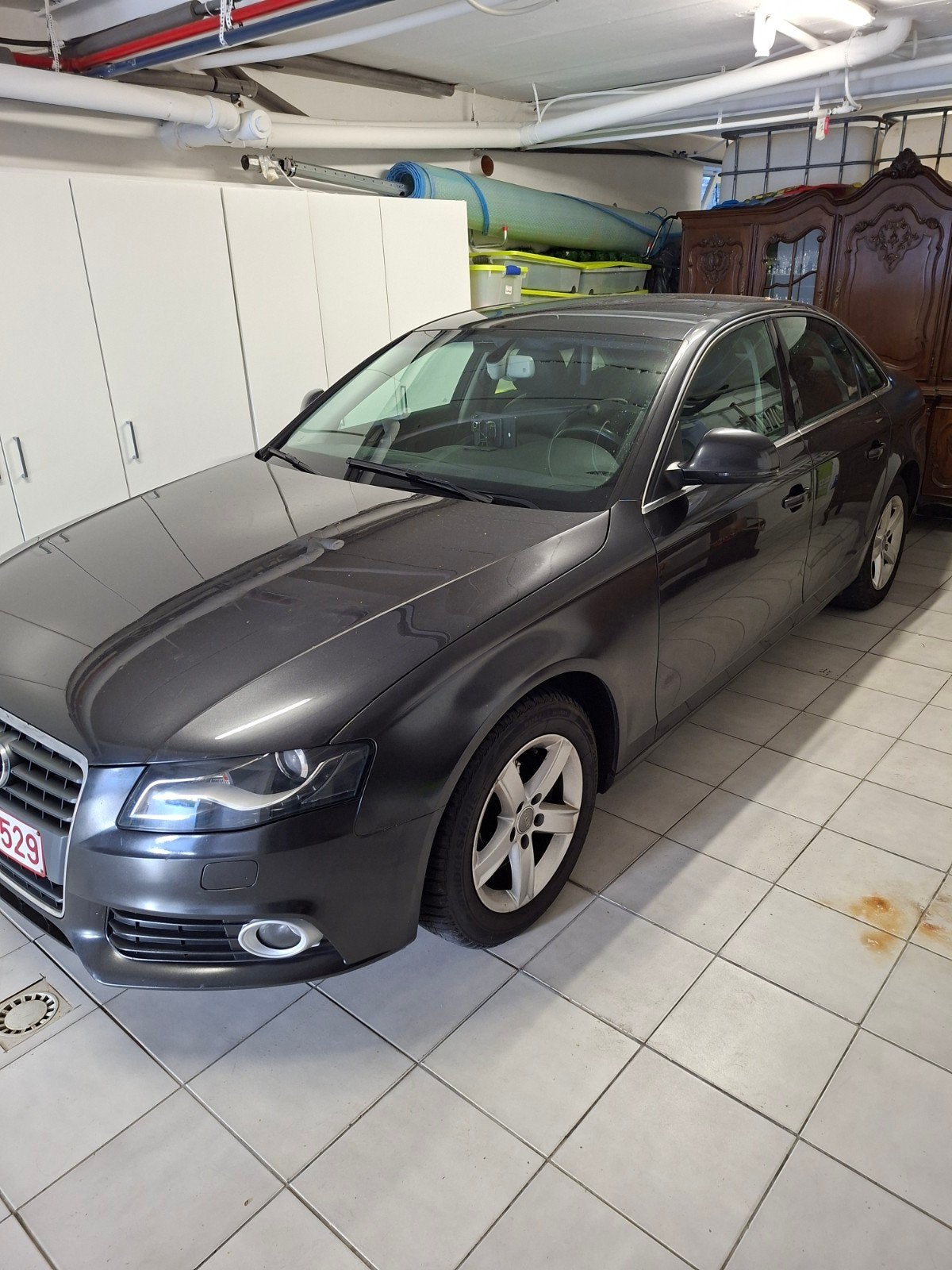 Audi A4, Anthraciet, Voorwielaandrijving, Zwart, A4, Verwarmde buitenspiegels