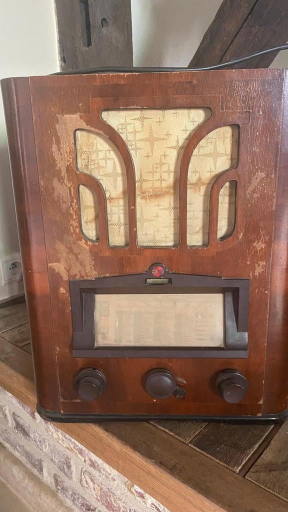Philips radio antiek vintage retro, Antiek en Kunst, Ophalen